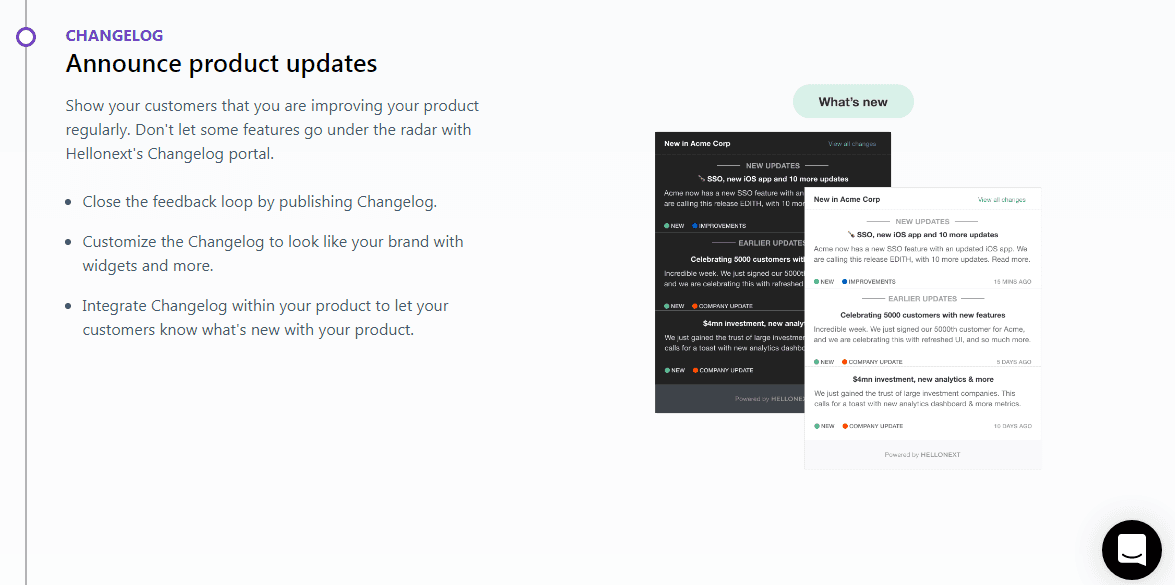 Hellonext product feedback management tool for SaaS products and Canny alternative
