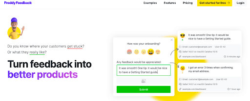 Screenshot of Freedy