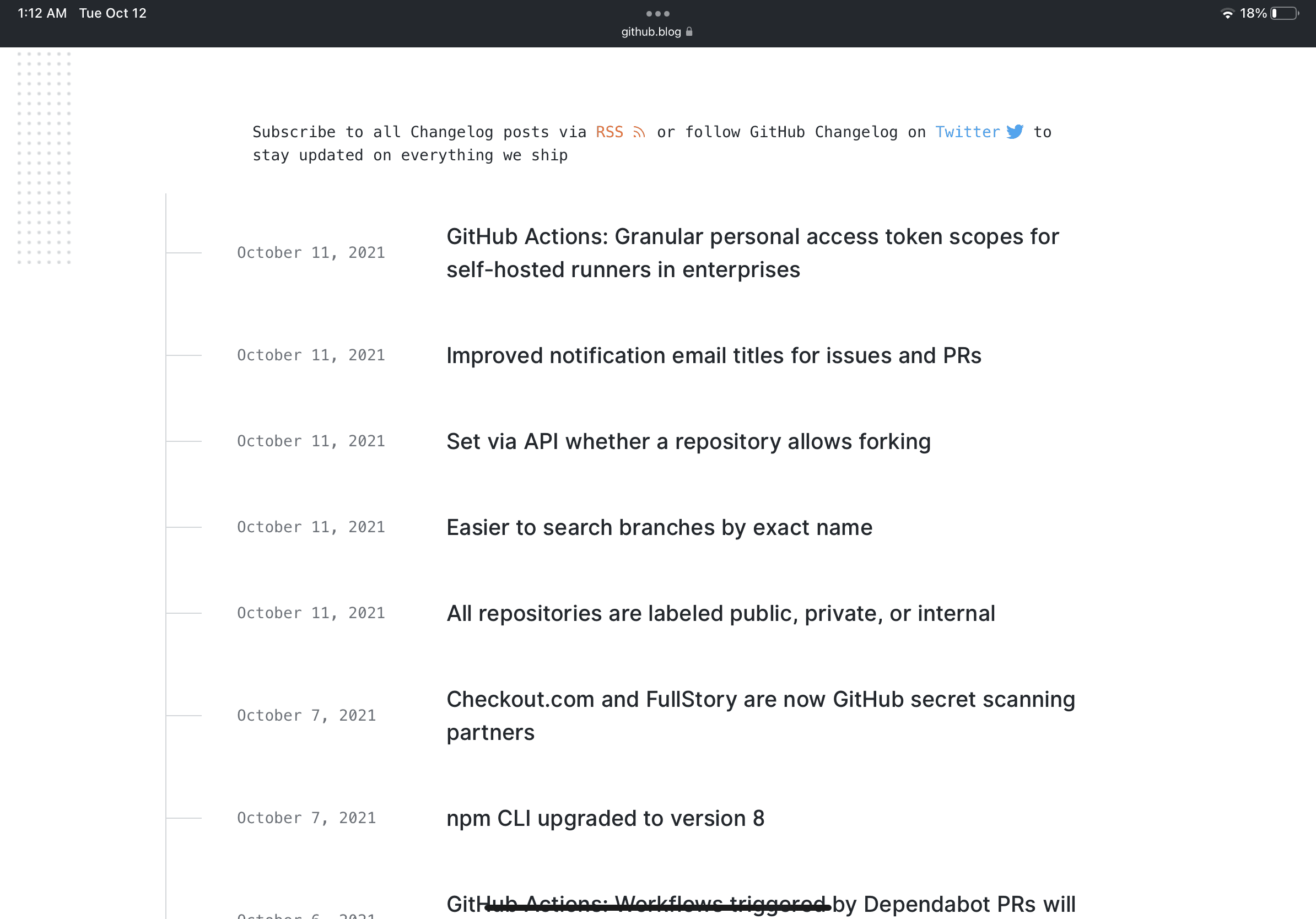 Product Changelog Software List