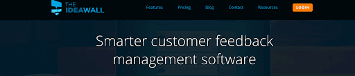 Screenshot of The Idea Wall