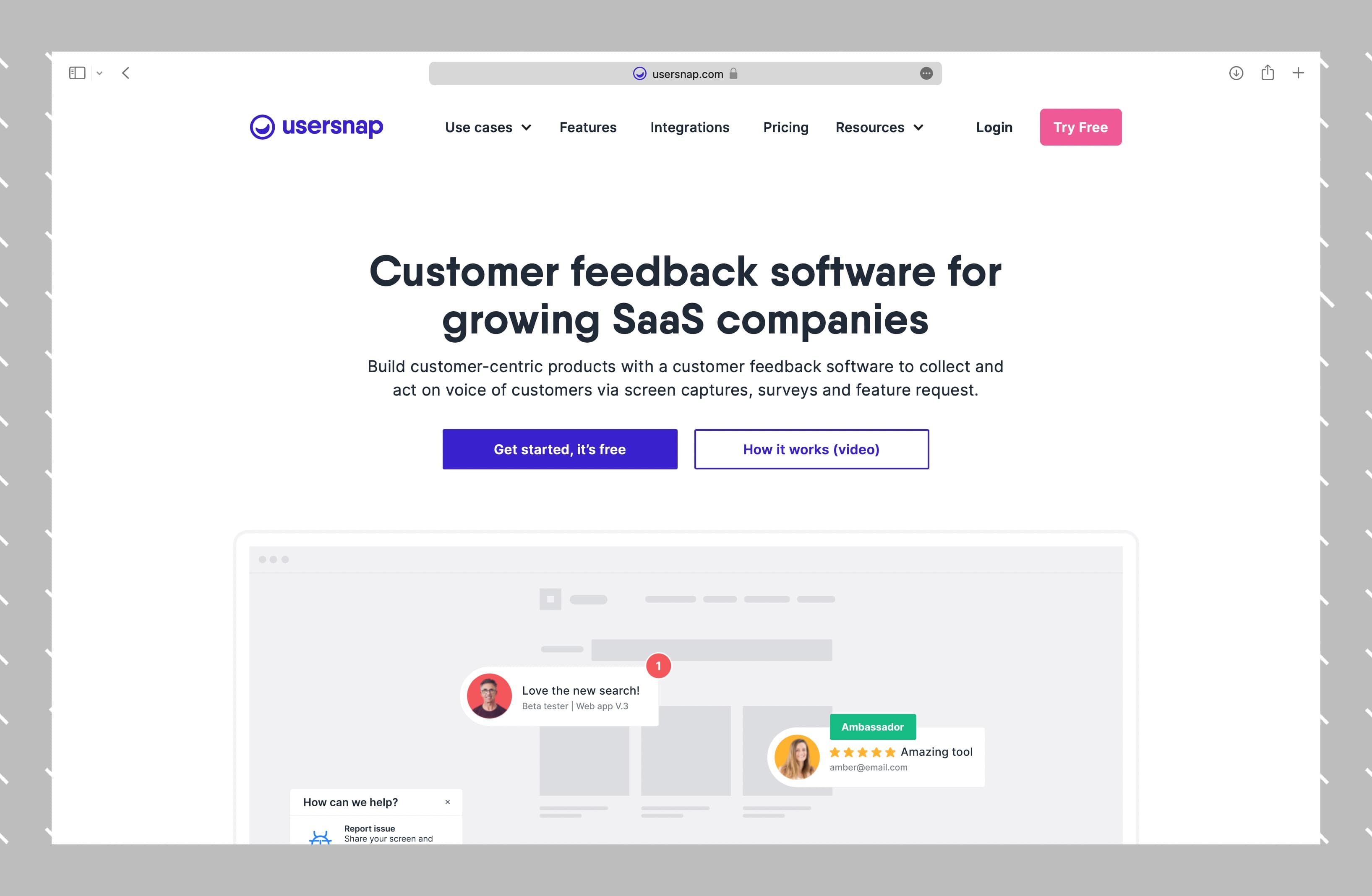 Canny Alternative for User Feedback UserSnap
