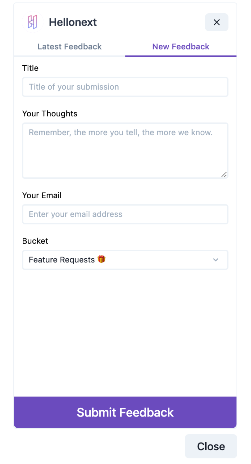 Custom Domains for Feature Voting Tool